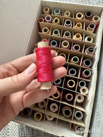 Шелковые нитки СССР