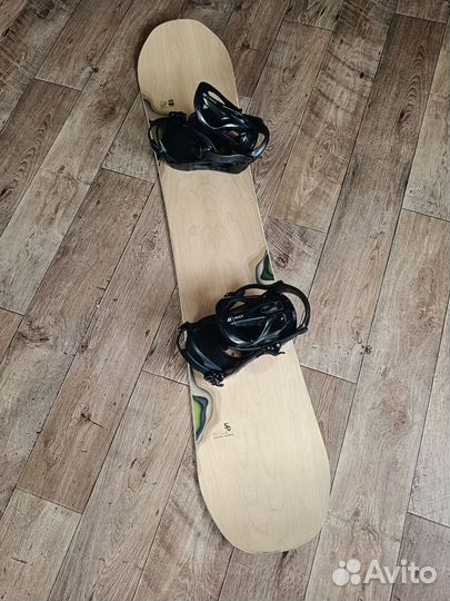 Сноуборд 150 DC + k2 крепления