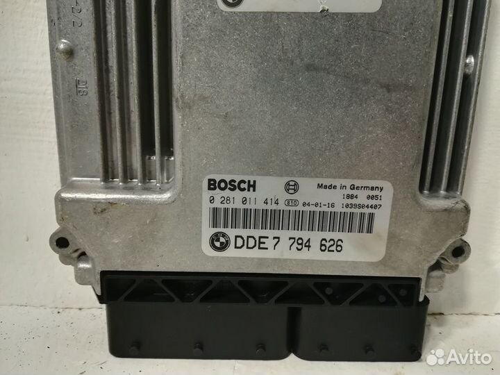 Блок управления двс M57 BMW X5E53