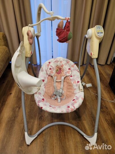 Детские электронные качели graco