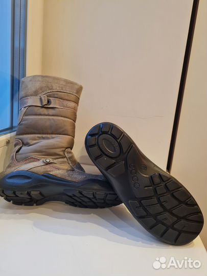 Сапоги зимние детские ecco 35