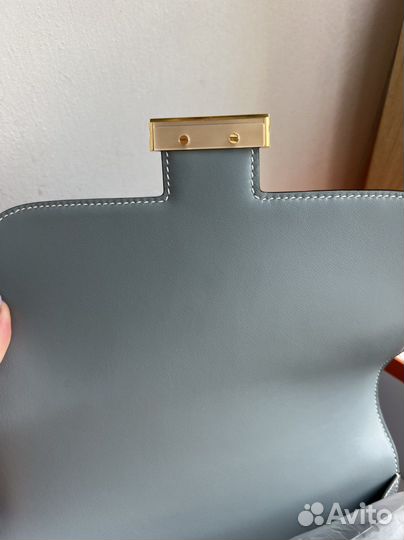 Сумка Hermes Constance blue Lin 24 sm
