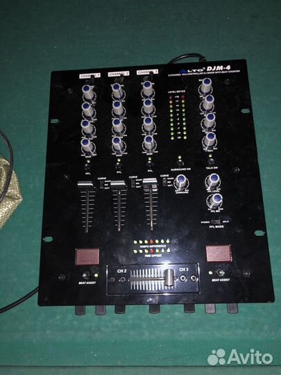 DJ микшер LTO DJM4