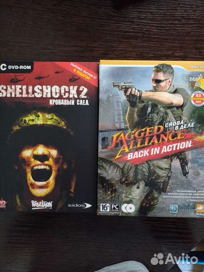Shellshock 2,Jagged Alliance.Коллекционные издания
