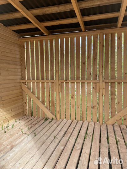 Бытовка - дровник 6 м х 2,4 м