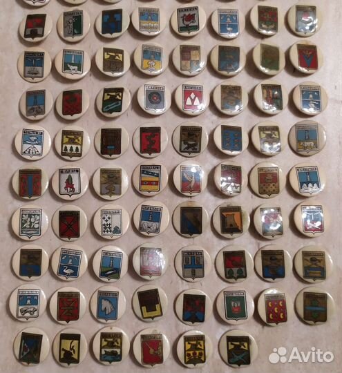 Значки гербы города Бакинская серия тфс