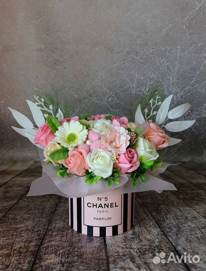 Букеты из мыльных цветов