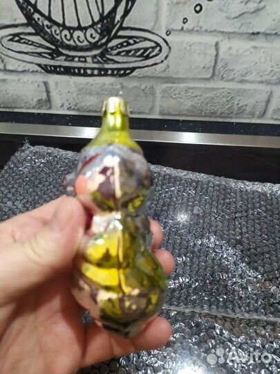 Елочные игрушки СССР поросенок