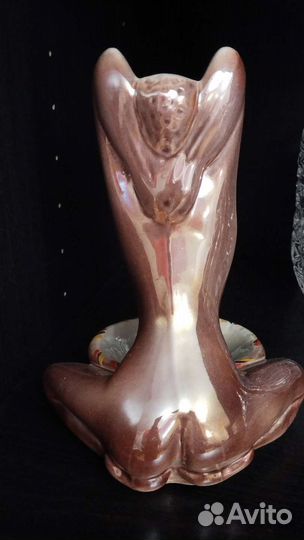 Статуэтка пепельница негритянка СССР