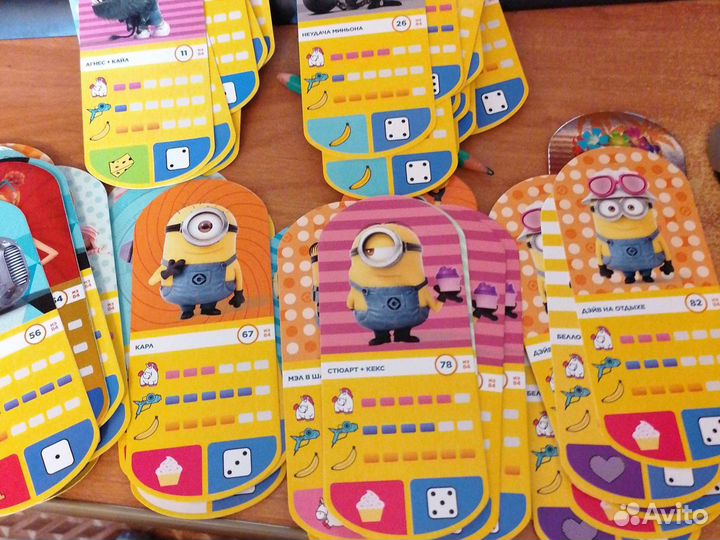 Карточки гадкий я 3