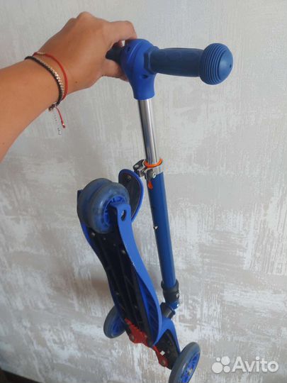 Самокат детский трехколесный складной