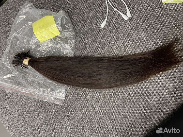 Волосы для наращивания 45 см бу
