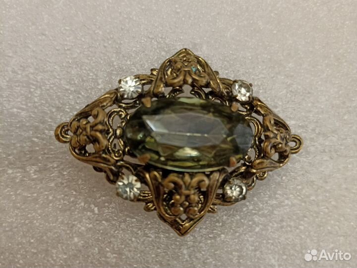 Антикварная брошь СССР