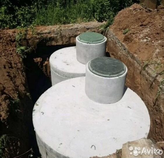 Установка жби колец