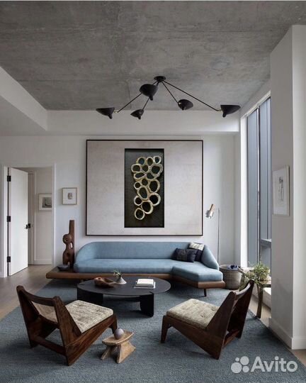 Интерьерная картина барельеф