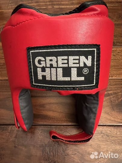 Боксерский шлем green hill