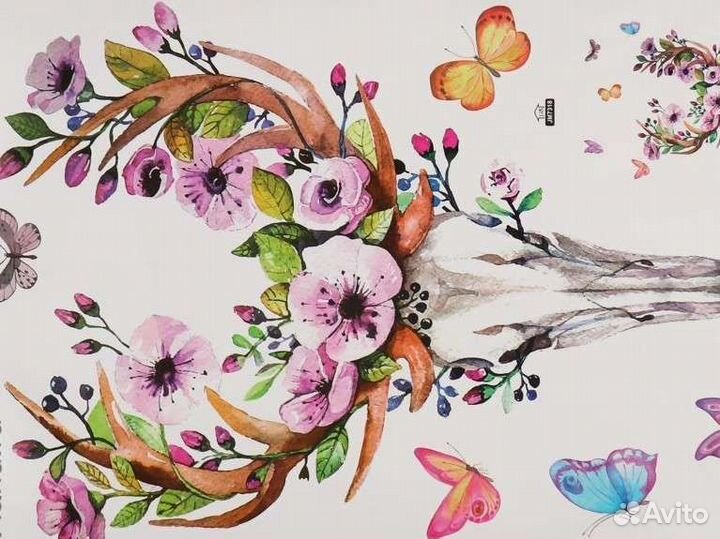 Наклейка интерьерная 