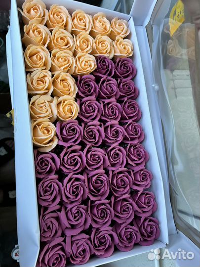 Мыльные розы 200шт