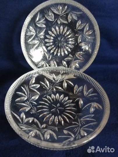 Хрустальные конфетницы