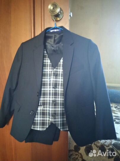 Школьный костюм для мальчика 122