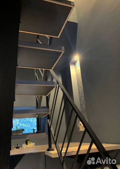 Лестницы с поворотом под ключ