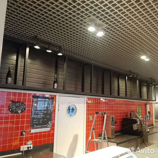 Декоративные рейки, Перегородки из реек