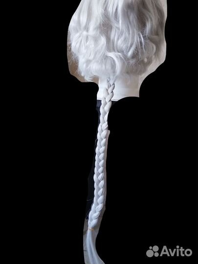 Парик белый