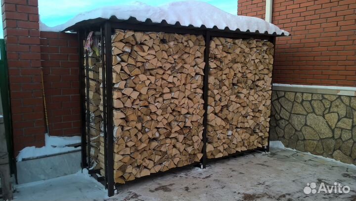 4 куба березовых дров с доставкой по Сергиев Посад
