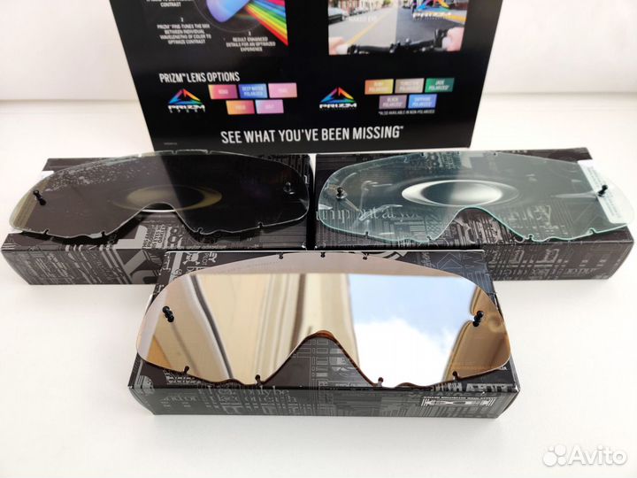 Линзы д мотокросса Oakley Crowbar O2 Frame O-Frame