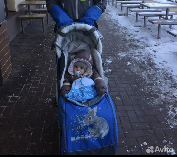 Санки коляска ника 2-7