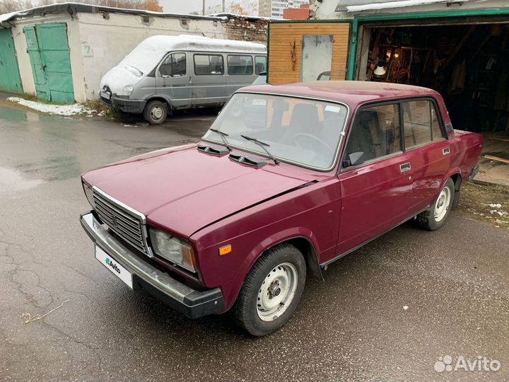 ВАЗ 2107 1.5 МТ, 2002, 18 000 км