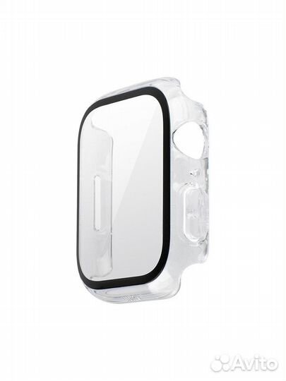 Чехол+9H стекло Uniq Legion Apple Watch 7 41 Clear