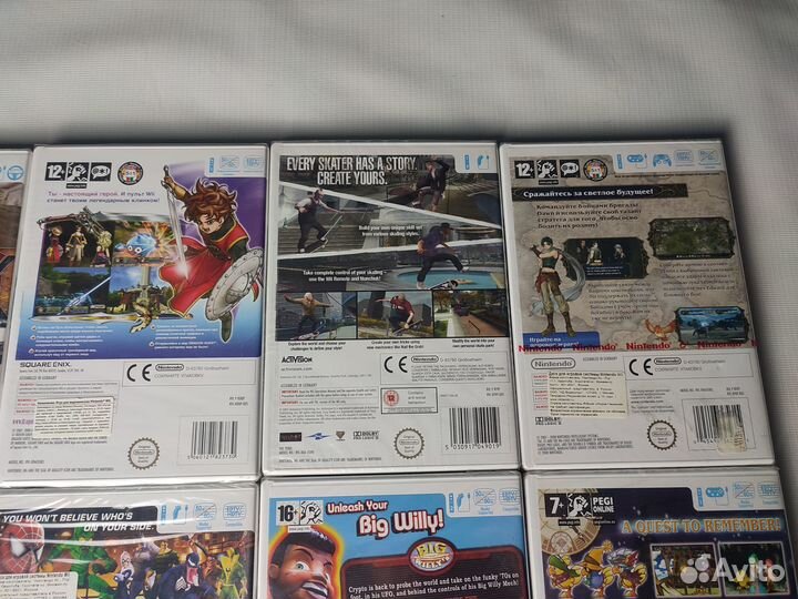 Запечатанные игры для Nintendo Wii
