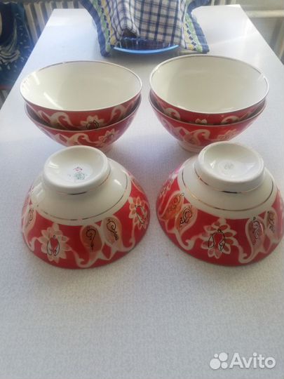 Пиалы СССР и заварочные чайники. Винтаж