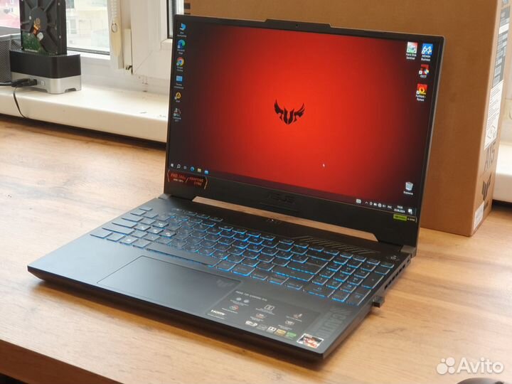 Игровой зверь Asus Tuf на RTX 4060 140wt/R7 7735hs