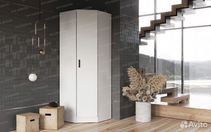 Шкаф Угловой Белый