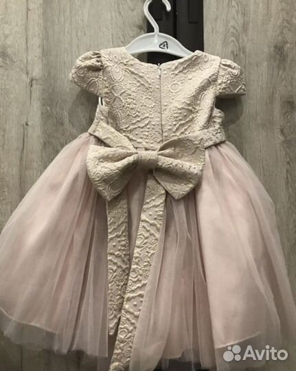 Праздничное платье для девочки 80