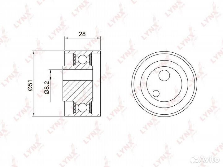 Ролик ремня грм suzuki swift/vitara 1.0-1.6 89