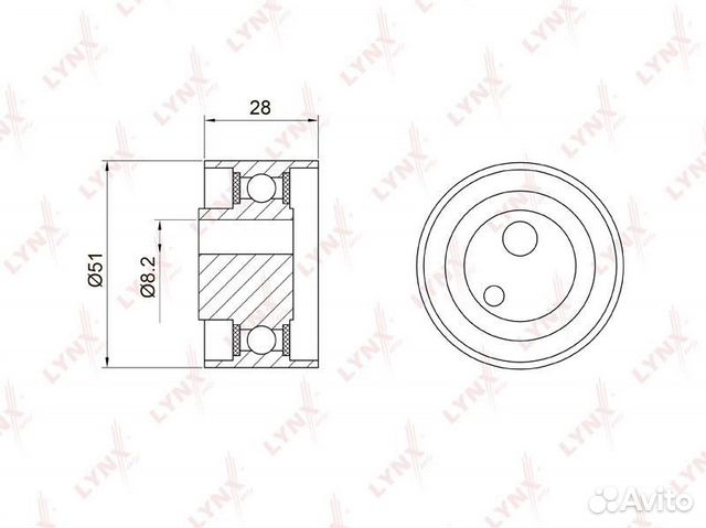Ролик ремня грм suzuki swift/vitara 1.0-1.6 89
