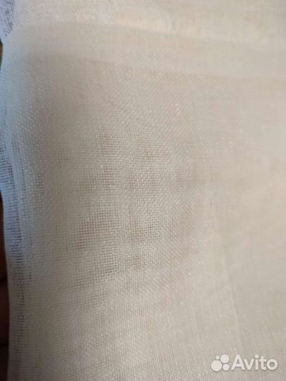 Тюль под лен новая