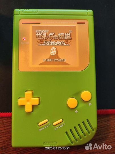 Gameboy DMG-01 ips mod Zelda