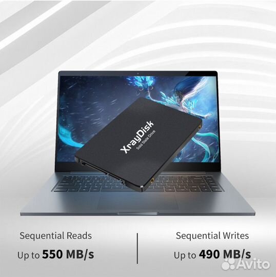 Новый SSD диск 240gb XrayDisk