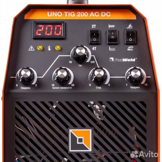 Аргоновый аппарат Uno TIG 200 AC/DC