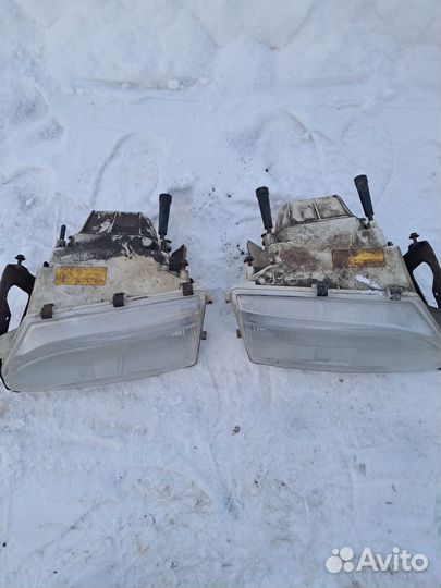 Передние фары ваз 2114