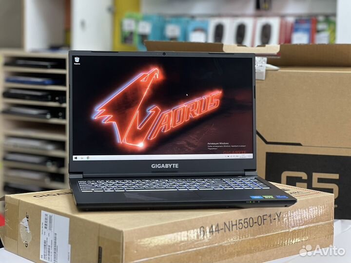 Новый игровой Gigabyte 144Гц i5-12500 8Gb RTX3050