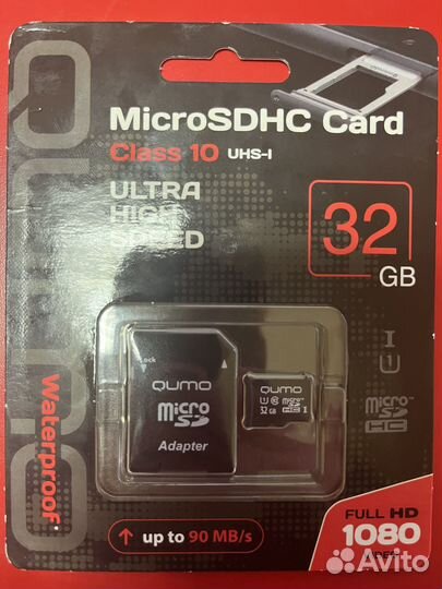 Карта памяти micro sd 32 гб (ultra hight speed)