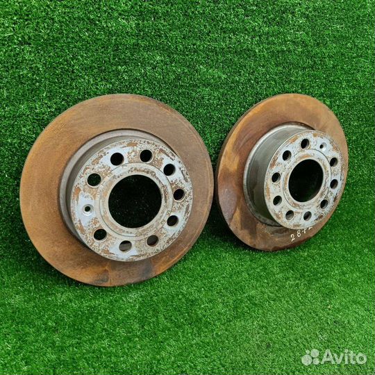 Диски тормозные задние Volkswagen Jetta 6 2012