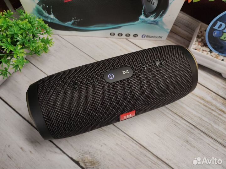 Портативная колонка JBL Charge 3 GG Black Оригинал