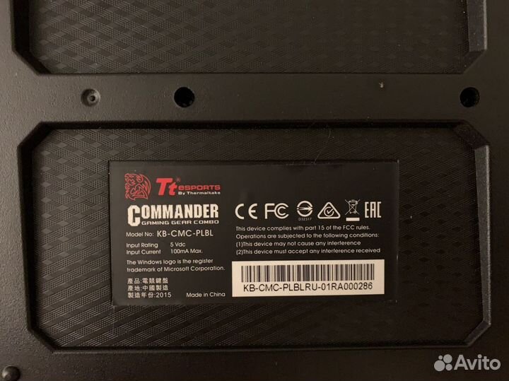 Игровая клавиатура Ttesports by thermaltake