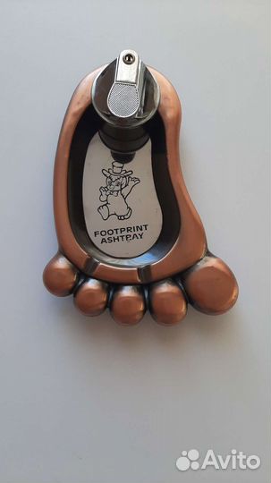 Новая пепельница с газовой зажигалкой